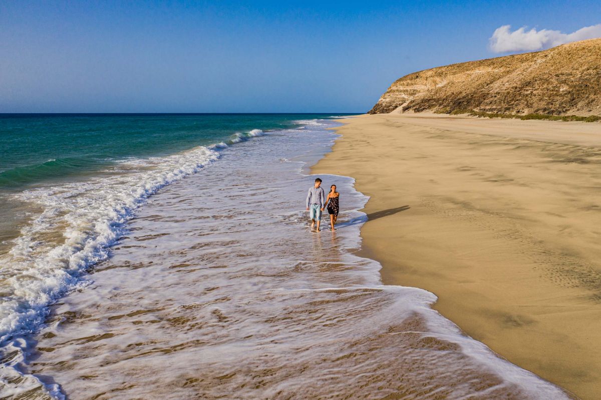 Fotoshooting Paare und Drohne Fuerteventura